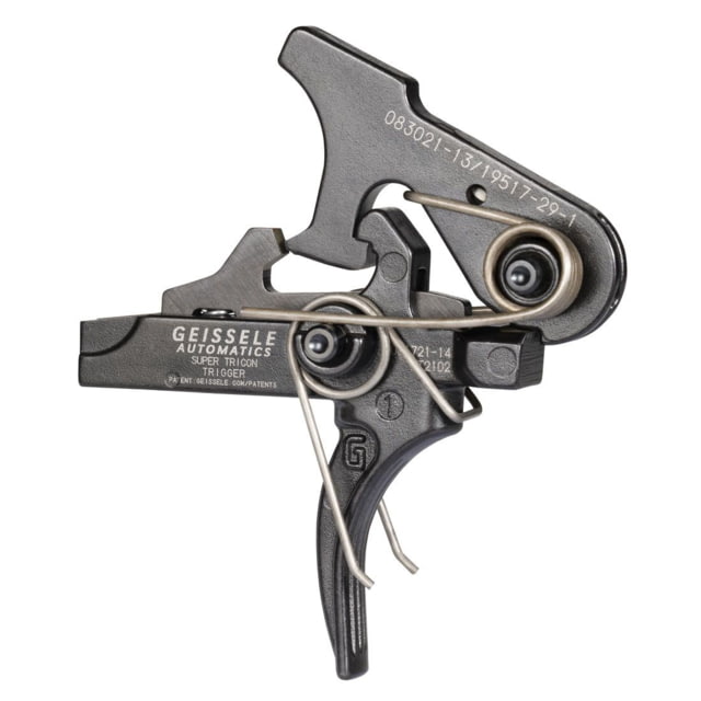 Geissele Super Tricon AR-10/AR-15 Trigger Curved 4.25-4.75 lb Black
