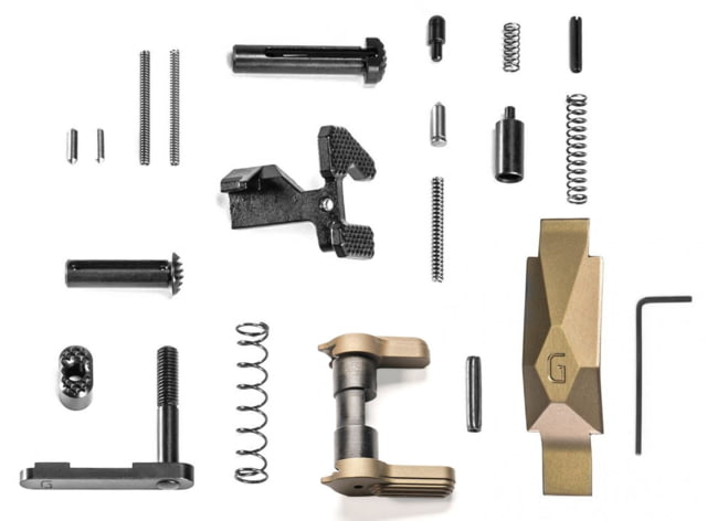 Geissele Ultra Duty Lower Parts Kit Desert Dirt Color