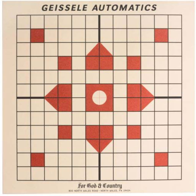 Geissele Paper Target Pack Black - Geissele