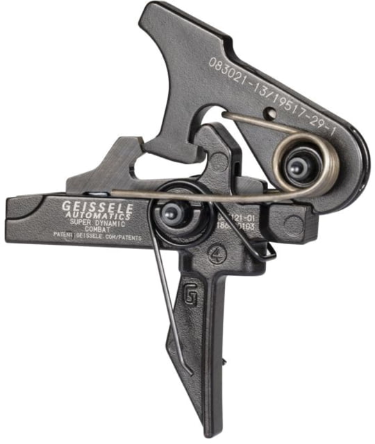 DEMO Geissele Super Dynamic AR-10/AR-15 Combat Trigger Tactical Flat 4.5 lb Pull Black - Geissele
