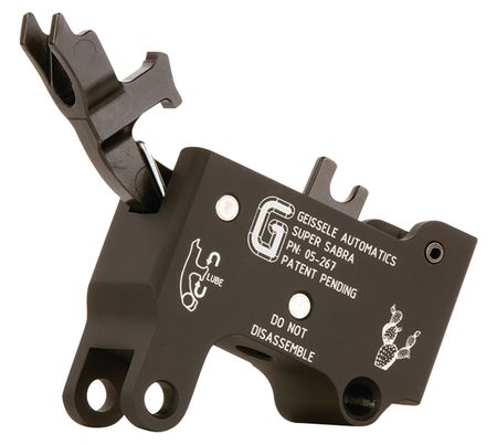 USED Geissele Automatics Super Sabra Trigger Pack for IWI Tavor & X95 Rifles  EDEMO3 Condition Parts Only/Salvage Defective - Geissele