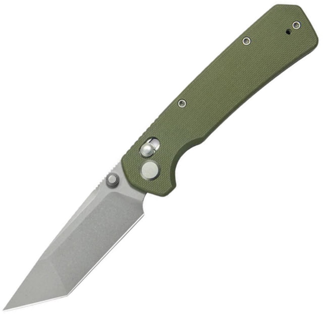 Geo Knife Blaze Crossbar Lock Green - Geo Knife