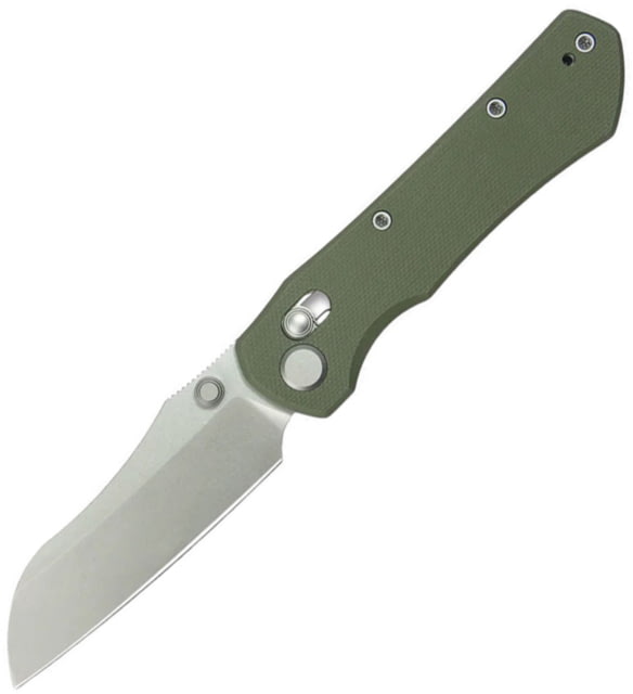 Geo Knife Komodo Crossbar Lock Green - Geo Knife