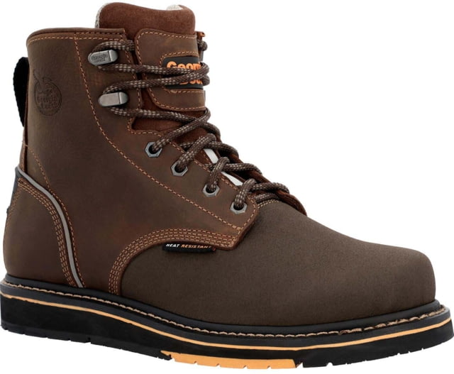 Georgia Boot AMP LT Power Wedge Work Boot - Men's Wide Brown 10.5