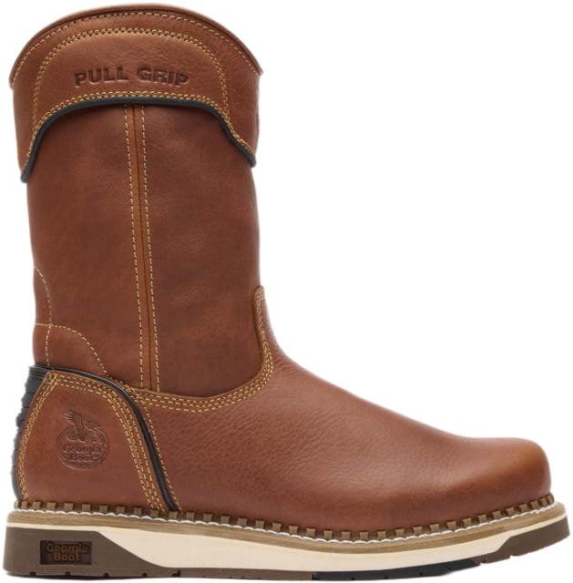 Georgia Boot AMP LT Wedge Men's Pull On Work Boot 8.5 US Medium Browm GB00349 85M