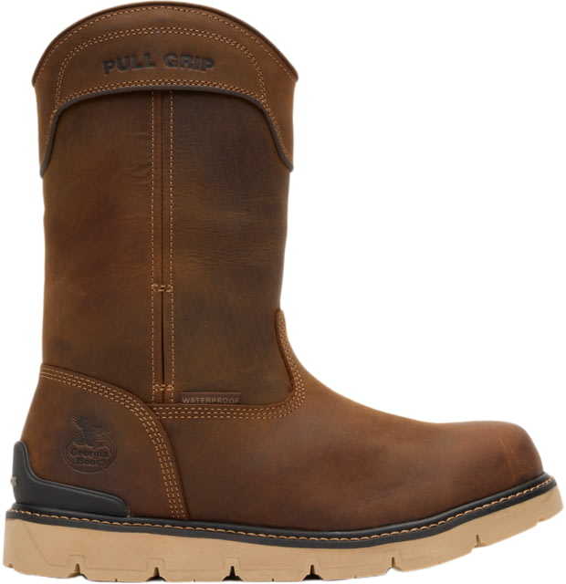 Georgia Boot Carbon Flex Wedge 11in Carbon Toe Men's Pull-On Work Boot 12 US Medium Browm GB00716 12M