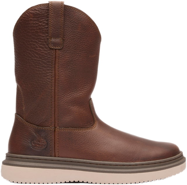 Georgia Boot Wedge SuperLyte 11in Men's Pull-On Work Boot 11 US Wide Soggy Brown GB00743 11W