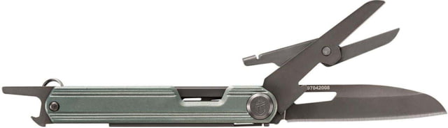 Gerber Armbar Slim Cut Folding Knife w/Scissors 2.5in Plain Blade 2.5in Scissors Baltic Haze Handle - Gerber Knives