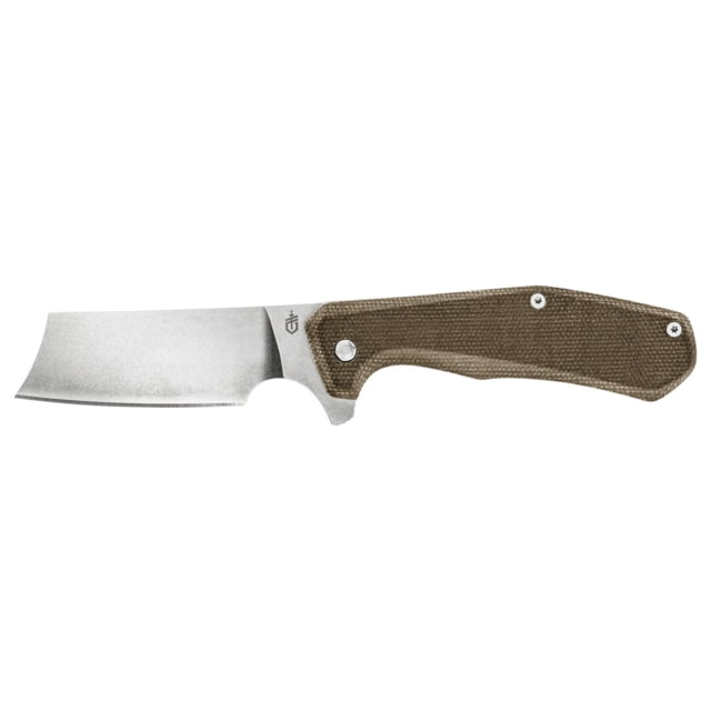 Gerber Asada Folding Knife D2 Plain Edge Micarta Handle - Gerber