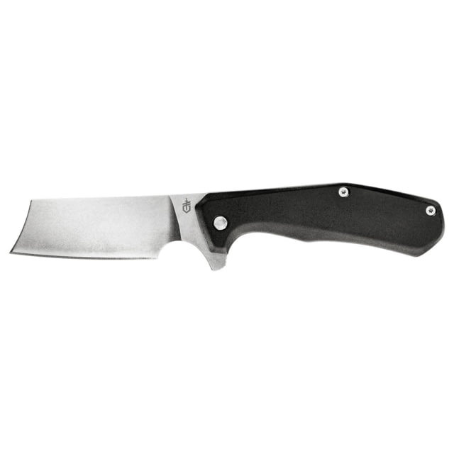 Gerber Asada Folding Knife 7Cr17MoV Plain Edge Onyx Handle - Gerber