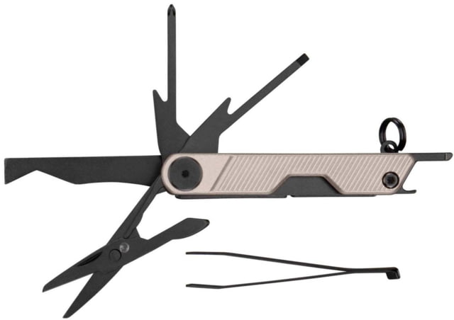 Gerber Armbar Mini Multi-Tool 1.5in Black Oxide Plain Blade Rose Gold Aluminum Handle GB - Gerber