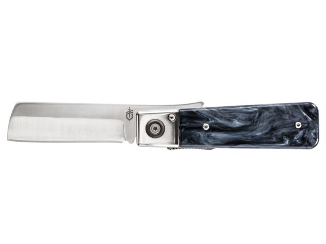 Gerber Jukebox Folding Knife 7CR17MOV Steel White Marble - Gerber