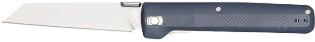 Gerber Pledge Folding Knife 3.7in Plain Blade Urban Blue Handle - Gerber