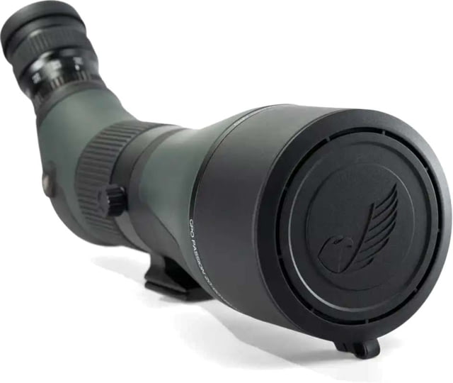 German Precision Optics Passion APO 20-60x85mm Spotting Scope Angled Black/Green - German Precision Optics