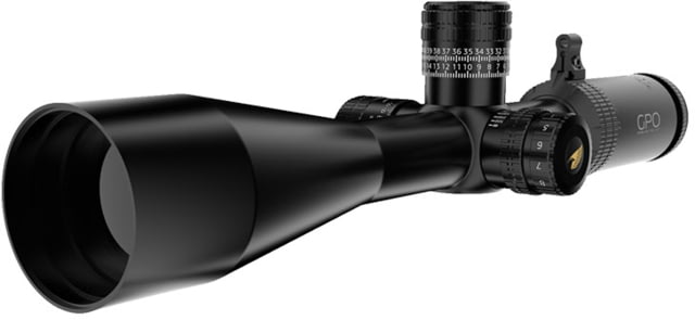 German Precision Optics SPECTRA 6X Rifle Scope 4.5-27x50mm 30mm Tube SFP MOAi Reticle Black Matte