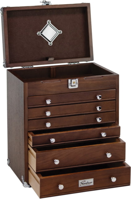 Gerstner Gerstner 6-Drawer Collector's Chest Oak GERT16D - $219.99 at Optics Planet