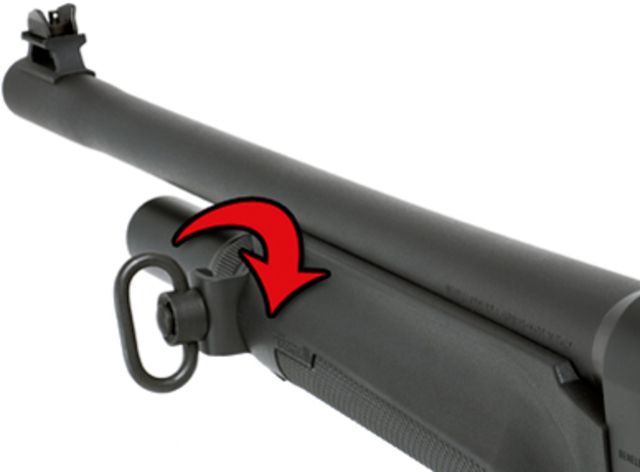 GG&G Benelli M2 Quick Detach Sling Attachment Front - Gg&G
