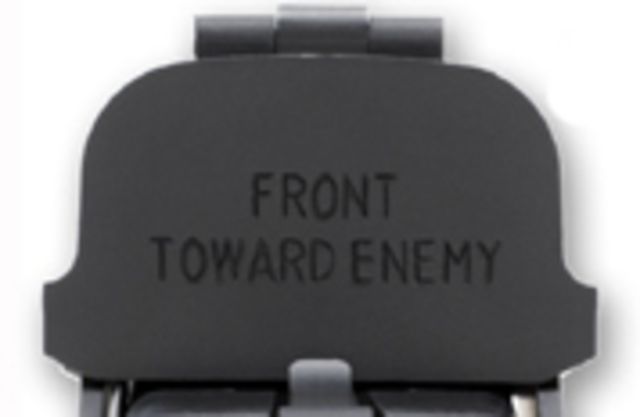 GG&G EOTech Lens Cover Front Toward Enemy Logo - EOTech XPS Series - Gg&G