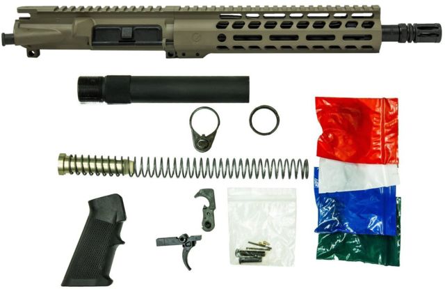 Ghost Firearms Upper Receiver Pistol Lower Parts Kit .300 Blackout 10.5in Pistol 4150 Moly Steel Barrel 1-8 Twist 9in M-LOK Free Float Hand Guard A2 - Ghost Firearms