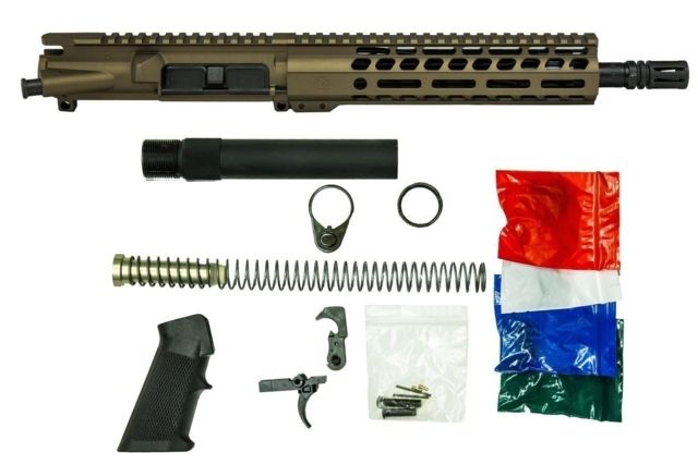 Ghost Firearms Upper Receiver Pistol Lower Parts Kit 7.62X39 10.5in Carbine Light HBAR Barrel 1-10 Twist 9in M-LOK Freefloat Handguard A2 Birdcage - Ghost Firearms