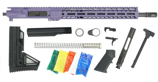Ghost Firearms Upper Receiver Rifle Lower Parts Kit 7.62x39 16in Carbine 4150 Light HBAR Barrel 1-10 Twist 14in M-LOK Free Float Hand Guard A2 Muzzle - Ghost Firearms