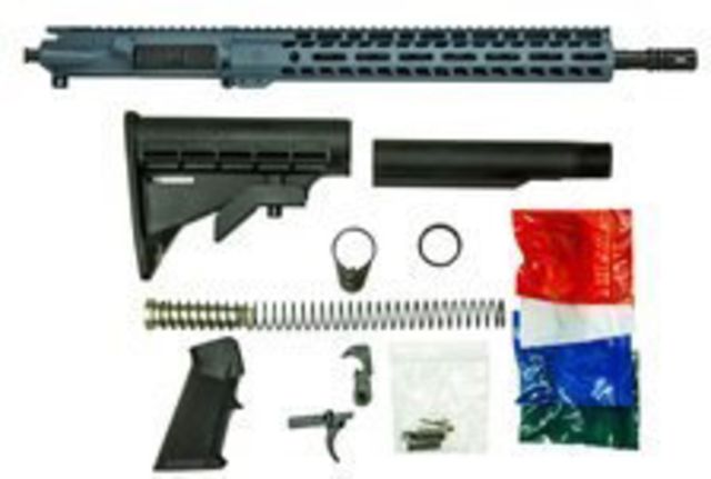 Ghost Firearms Upper Receiver Rifle Lower Parts Kit 9mm 9x19 Para 16in Carbine Light HBAR Barrel 1-10 Twist 14in M-LOK Freefloat Handguard A2 Muzzle - Ghost Firearms