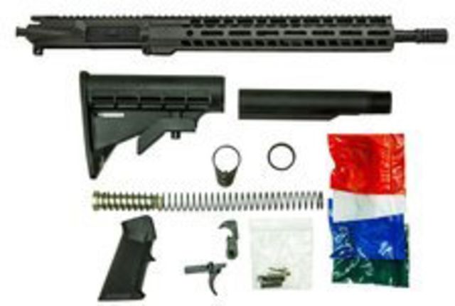 Ghost Firearms Upper Receiver Rifle Lower Parts Kit 9mm 9x19 Para 16in Carbine Light HBAR Barrel 1-10 Twist 14in M-LOK Free Float Hand Guard A2 Muzzle - Ghost Firearms