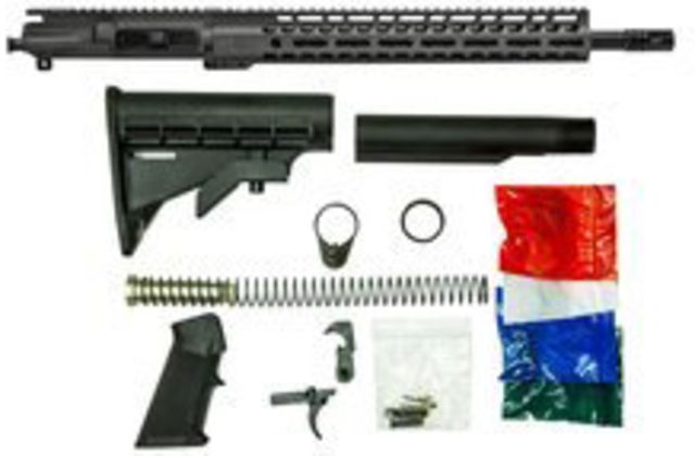 Ghost Firearms Upper Receiver Rifle Lower Parts Kit 9mm 9x19 Para 16in Carbine Light HBAR Barrel 1-10 Twist 14in M-LOK Freefloat Handguard A2 Muzzle - Ghost Firearms