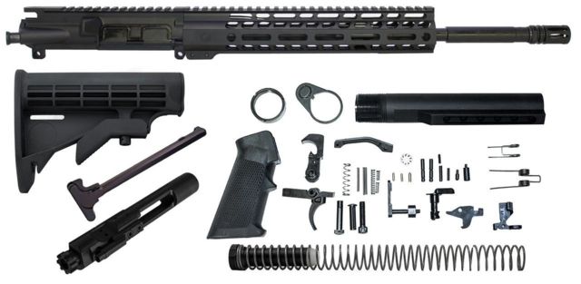 Ghost Firearms Vital Upper Receiver Rifle Lower Parts Kit 5.56mm 16in Carbine 4150 M4 Barrel 1-7 Twist 11in M-LOK Free Float Hand Guard A2 Birdcage - Ghost Firearms