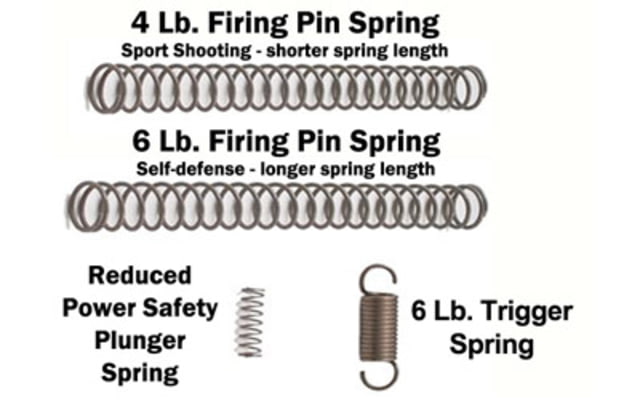 Ghost Inc 4 and 6 lb. Firing Pin Spring Glock Complete Spring Kit