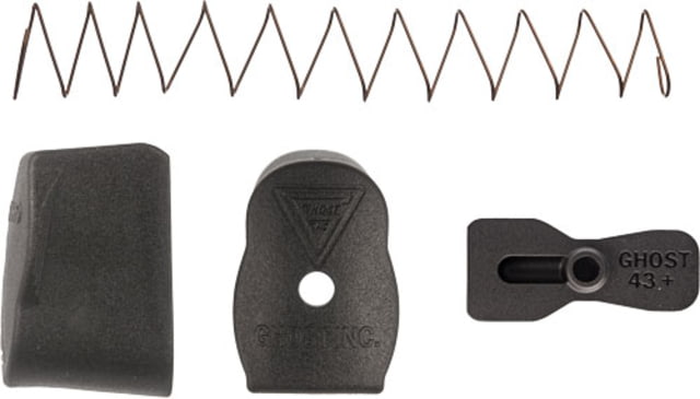 Ghost Inc Moab Mag Extension for Glock 43 Plus 2 Rounds Black - Ghost Inc