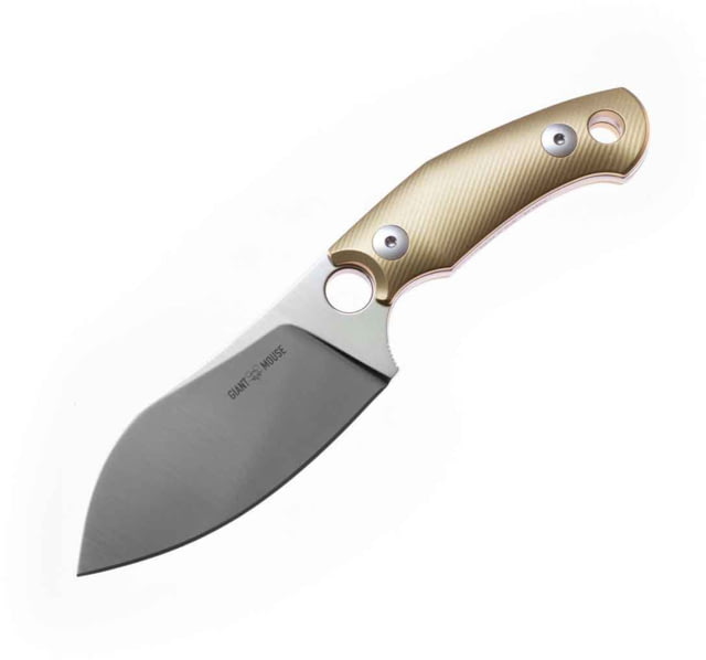 GiantMouse GMF1-XL Fixed Blade Brass GM11897 - Giantmouse