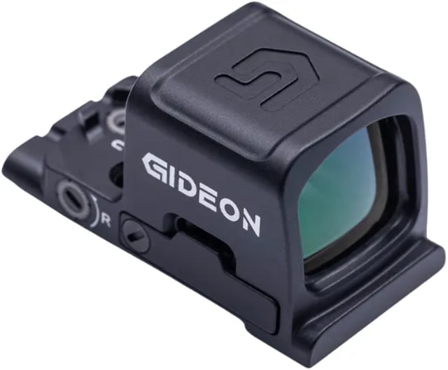 Gideon Optics Valor Mini Gen 6 Micro 1x16mm Reflex Red Dot Sight Green Reticle black