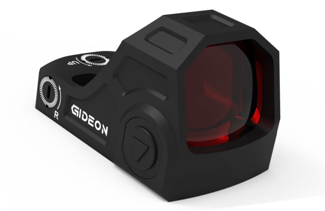 Gideon Optics Judge Reflex Sights 3 MOA Green Dot Reticle Black - Gideon Optics