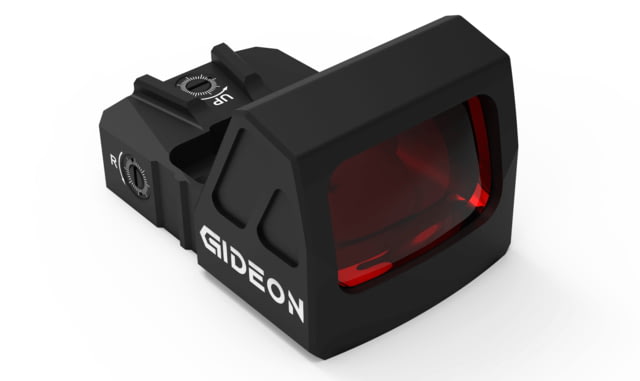 Gideon Optics Rock Reflex Sights 3 MOA Red Dot Reticle Black - Gideon Optics