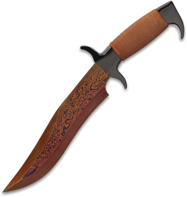 Gil Hibben Highlander HellFyre Bowie Knife 8.75" blade Black stainless handle - Gil Hibben