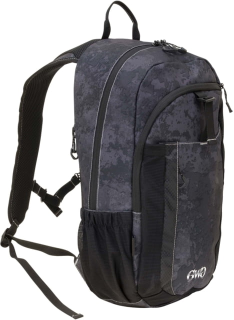 Girls With Guns Midnight Deluxe Backpack w/ Lockable Concealed Carry Black/Shade Blackout Camo 10 in x 19 in x 7.5 in