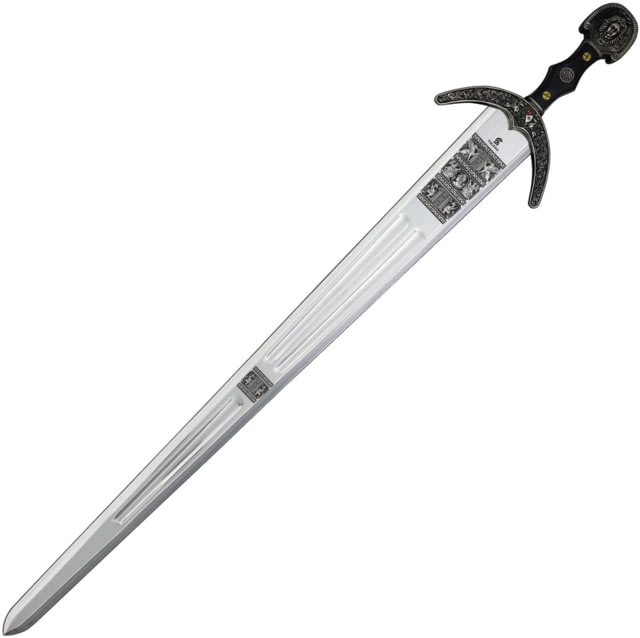 Gladius Cinquedea Sword Bronze 38in Overall 31.5in Stainless Blade Black Pakkawood Handle - Gladius