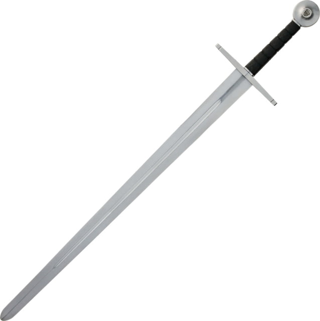 Gladius Hattin Sword 28.5" unsharpened carbon steel blade Satin finish metal alloy handle - Gladius