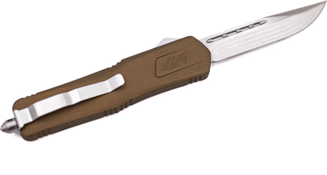 GLFA Smooth Spring Assisted OTF Knife Smooth Blade Bronze 7" GL-KSM-SMT BRZ - Glfa