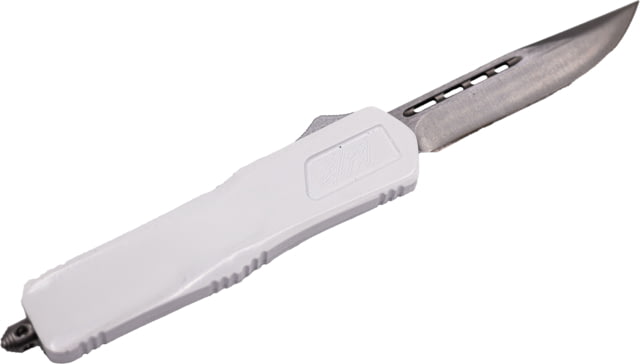 GLFA Smooth Spring Assisted OTF Knife Smooth Blade White 8" GL-KMD-SMT WHT - Glfa
