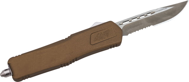 GLFA Spring Assisted OTF Knife Serrated Blade Bronze 8" GL-KMD-SRT BRZ - Glfa