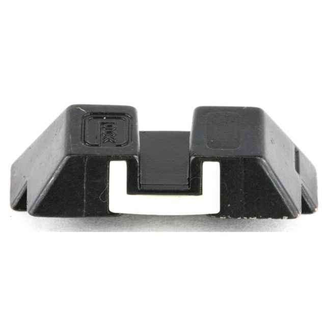 Glock 6.5mm G17/19/22/23/24/26/27/31/32/33/34/35/37/38/39 Fixed Rear Steel Sight Not G42/G43 White 6.5mm - Glock