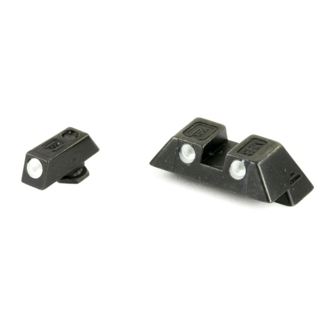 Glock G20/21/29/30/36/37 6.9mm Steel Green Dot Night Sights Green 6.9mm GLSP