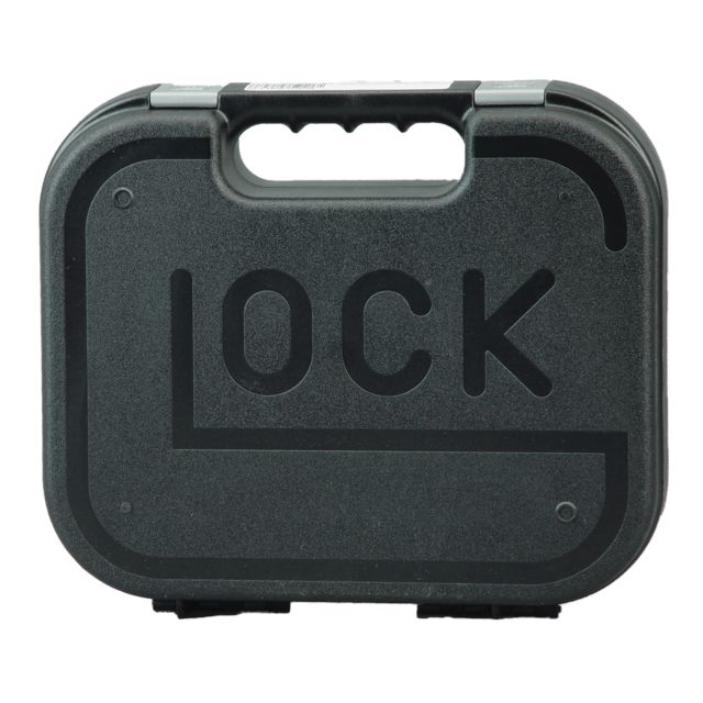 Glock Single Gun Case w/ Bore Brush Cleaning Rod Cable Lock and Owners Manual Black 10.5 x 9 x 2.5 - Glock