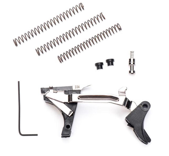 Glock Triggers EDGE Competition Trigger System 9mm G17/19/19X/26/34 Gen5 Black GT-01 E9 G5 - Glock