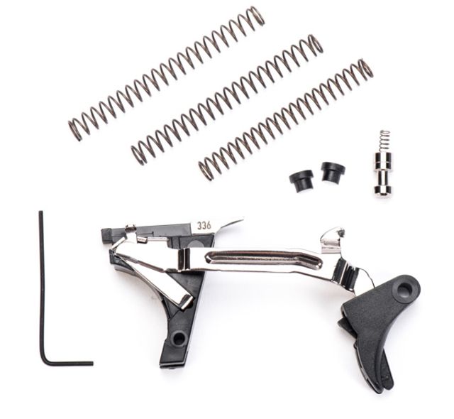 Glock Triggers VOGEL Competition Trigger System 9mm G17/19/19X/26/34 Gen5 Black GT-07 V9 G5 - Glock Triggers