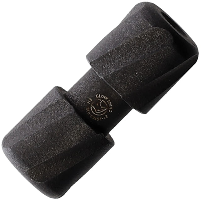 Glow Rhino Rockwall Thumbstud Single Sided Black Finish CNC Machined Stainless Construction