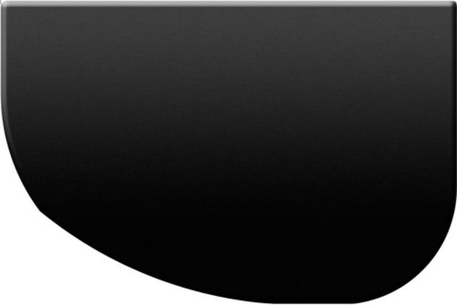God'a Grip Cheek Pad Thin For Raise Sided Stocks Rh Black - God'a Grip