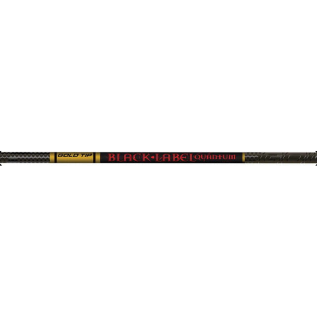 Gold Tip Black Label Quantum Shafts 300 Grain 1 doz. G975300 - Gold Tip